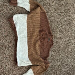 SHEIN, medium, brown and white